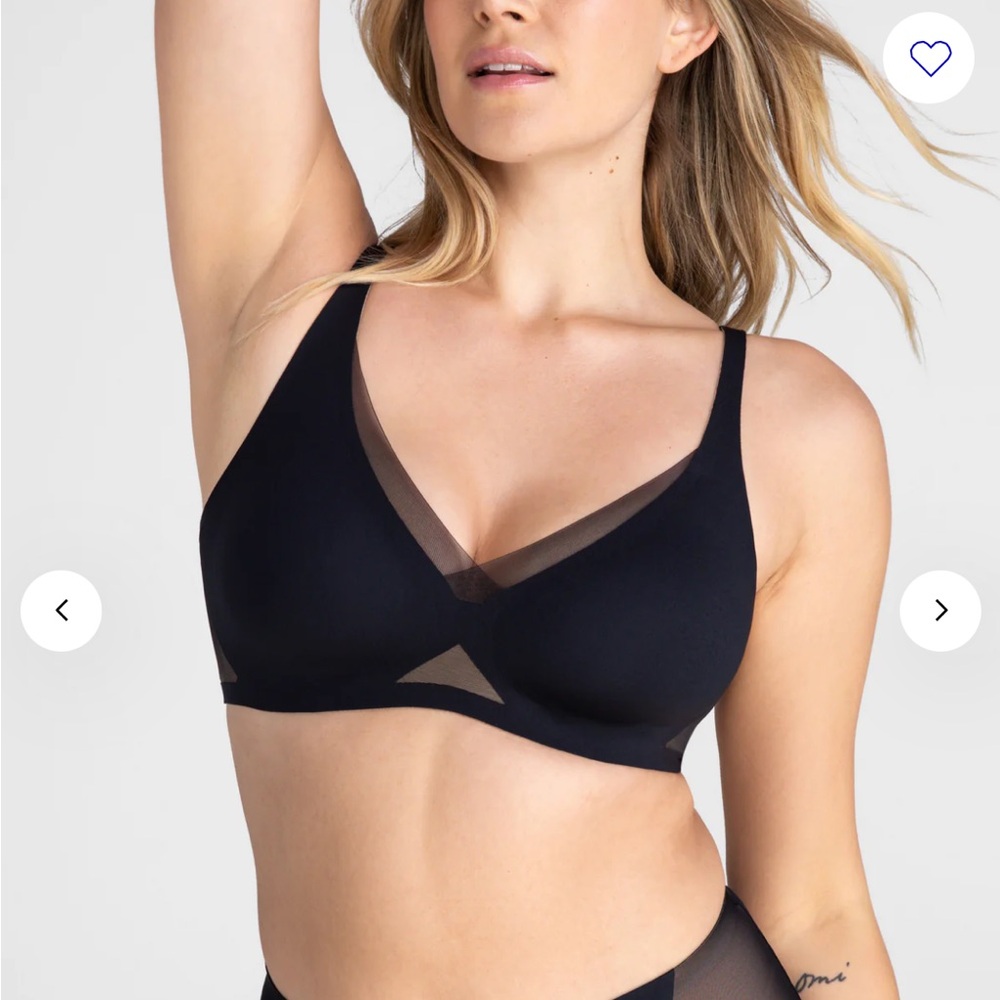 Honeylove CrossOver V Neck Bra large layered‎ comfortable